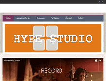 Tablet Screenshot of hypestudio.be