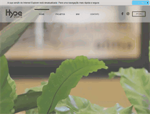Tablet Screenshot of hypestudio.com.br